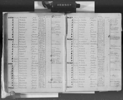 Flossenbürg Concentration Camp > Handwritten lists of inmates