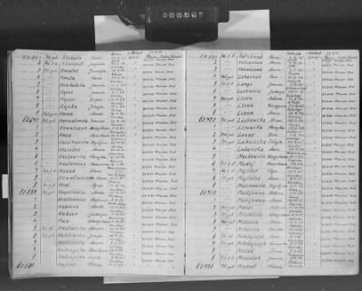 Thumbnail for Flossenbürg Concentration Camp > Handwritten lists of inmates