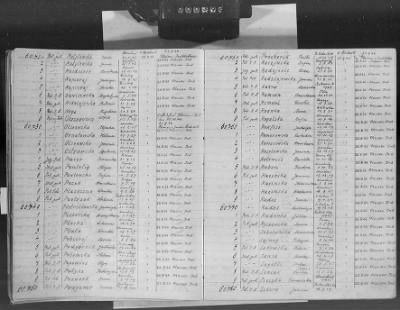 Thumbnail for Flossenbürg Concentration Camp > Handwritten lists of inmates