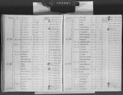 Flossenbürg Concentration Camp > Handwritten lists of inmates