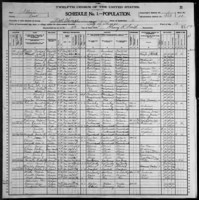 Thumbnail for City of Chicago, Twelfth Ward; 10th Pct > 338