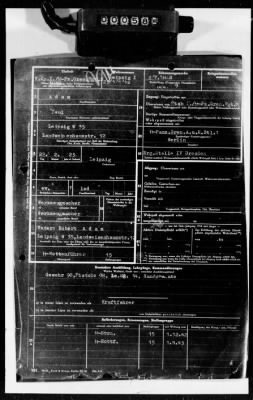 Thumbnail for Personnel Files and Identification Papers > Personnel cards of SS troops, lists of awards & promotions