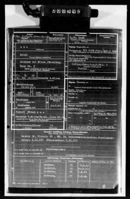 Thumbnail for Personnel Files and Identification Papers > Personnel cards of SS troops, lists of awards & promotions