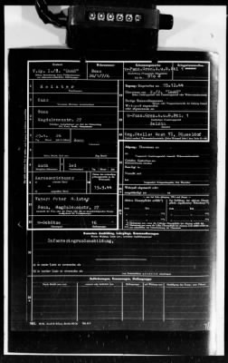 Thumbnail for Personnel Files and Identification Papers > Personnel cards of SS troops, lists of awards & promotions