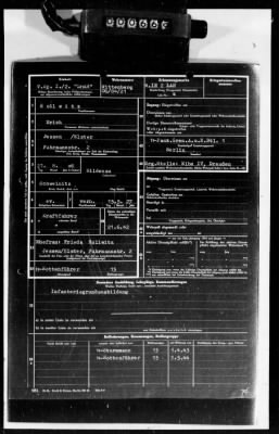 Thumbnail for Personnel Files and Identification Papers > Personnel cards of SS troops, lists of awards & promotions