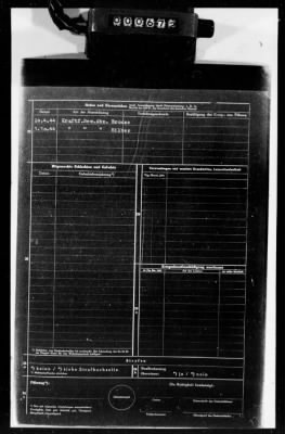 Thumbnail for Personnel Files and Identification Papers > Personnel cards of SS troops, lists of awards & promotions