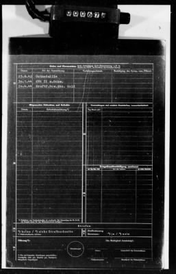 Thumbnail for Personnel Files and Identification Papers > Personnel cards of SS troops, lists of awards & promotions