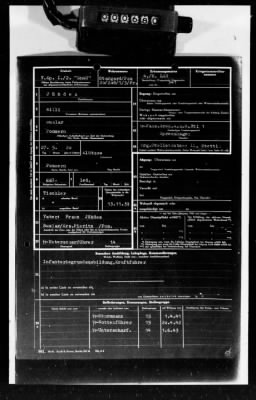 Thumbnail for Personnel Files and Identification Papers > Personnel cards of SS troops, lists of awards & promotions