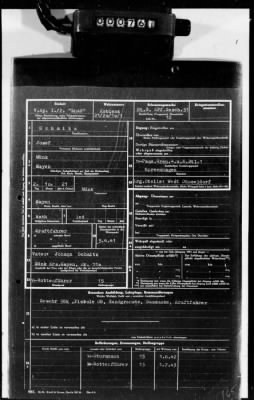 Thumbnail for Personnel Files and Identification Papers > Personnel cards of SS troops, lists of awards & promotions