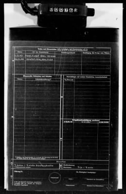 Thumbnail for Personnel Files and Identification Papers > Personnel cards of SS troops, lists of awards & promotions