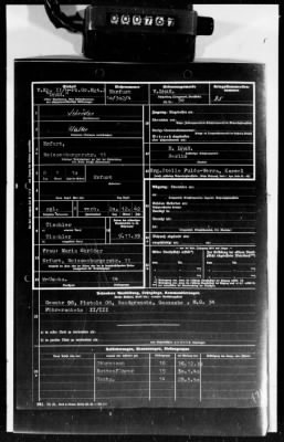 Personnel Files and Identification Papers > Personnel cards of SS troops, lists of awards & promotions