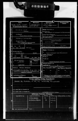 Thumbnail for Personnel Files and Identification Papers > Personnel cards of SS troops, lists of awards & promotions