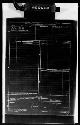 Personnel Files and Identification Papers > Personnel cards of SS troops, lists of awards & promotions
