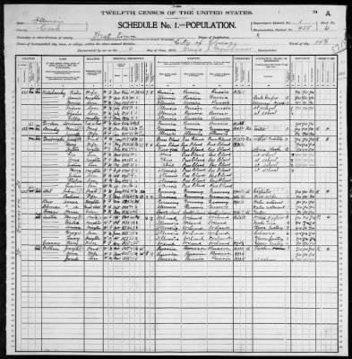 Thumbnail for City of Chicago, Fourteenth Ward; 38th Pct > 455