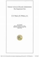 Lt Harry B Wilcox, Jr Bombardier /KIA 15 May, 1944 B-25 Combat Mission