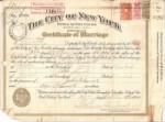 Thumbnail for Aida Conchar Marriage Certificate