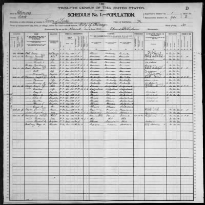 Thumbnail for City of Chicago, Thirtieth Ward; 12th Pct > 901