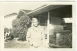 Hardy Wessel at his folk's house Miami Beach, FL 1943