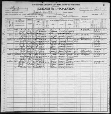 Thumbnail for City of Chicago, Twenty-Seventh Ward; 13th Pct > 830