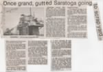 Thumbnail for USS Saratoga News Article