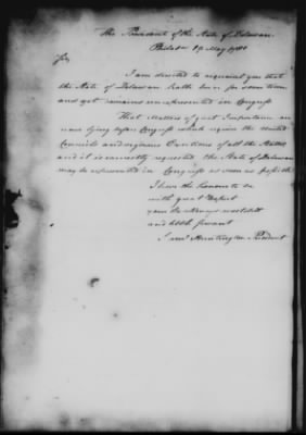 Thumbnail for Letter Books of the President, 1775-87 > ␀