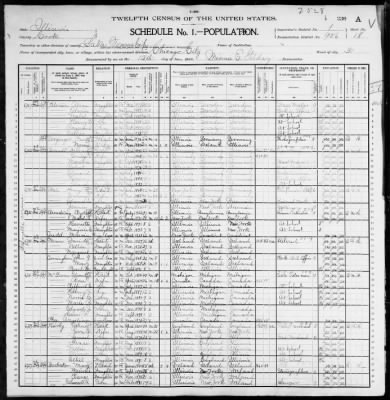 Thumbnail for City of Chicago, Thirty-First Ward; 3rd Pct > 956