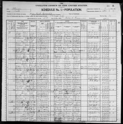 Thumbnail for City of Chicago, Thirty-Fourth Ward; 1st Pct > 1073