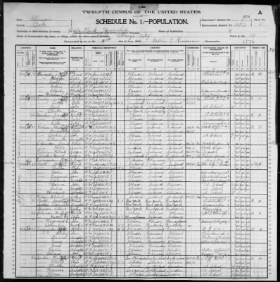 Thumbnail for City of Chicago, Thirty-Fourth Ward; 1st Pct > 1073