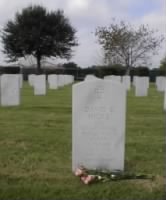 Thumbnail for David E. Hicks' Gravestone at Ft. Sam Houston National Cemetery in San Antonio, Texas