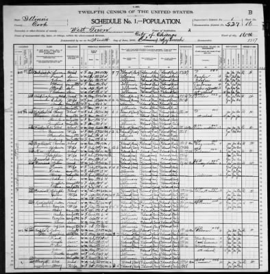 City of Chicago, Sixteenth Ward; 26th Pct > 527