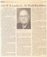 Thumbnail for Col. William R Lawley, Jr., Medal of Honor Recipient