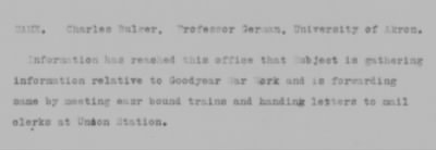 Thumbnail for Old German Files, 1909-21 > Charles Bulger (#221767)