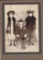 Thumbnail for Daisy, Uncle Jim and Agnes McCualsky