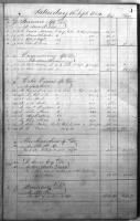 US, Deseret Iron Company Account Book (UT), 1854-1867 record example