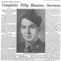 T/Sgt Wm "BILL" Sheehan, Radio/Gunner, 321stBG,446thBS