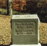 Thumbnail for Grave of Mamie and John Clark