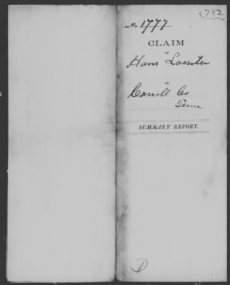 Carroll > Hance Lassiter (1777)