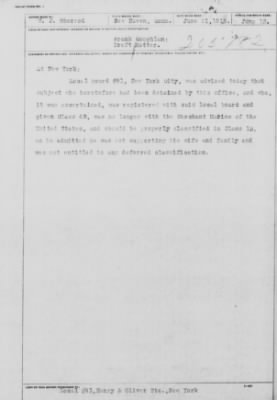Old German Files, 1909-21 > Frank Coughlan (#205782)