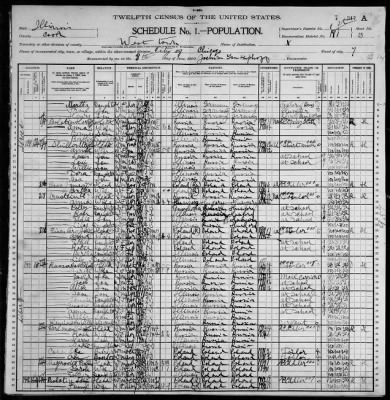 Thumbnail for City of Chicago, Seventh Ward > 181