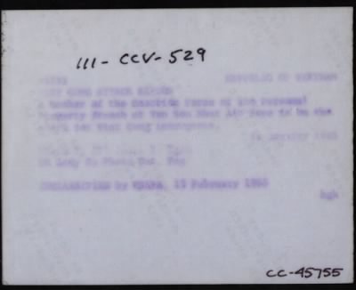 Thumbnail for Tet Offensive 1968, (Lunar New Year) > CC45755