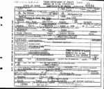 Thumbnail for Ruth Chaney Roberts death certificate