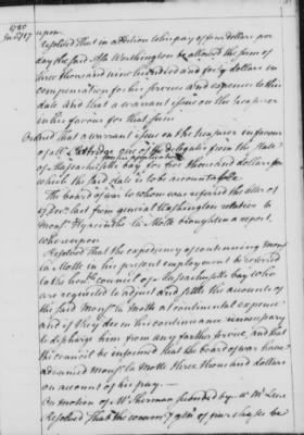 Rough Journals, 1774-89 > Nov 9, 1779 - Jan 26, 1780 (Vol 25)