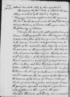 Rough Journals, 1774-89 > Nov 9, 1779 - Jan 26, 1780 (Vol 25)