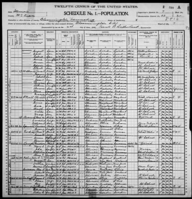 Thumbnail for Bloomington - Ward 7 & Front > 93