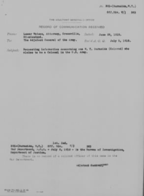 Old German Files, 1909-21 > W. T. Burnside (#233301)