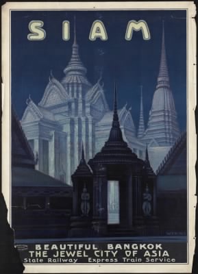 Thumbnail for Travel Posters > Siam. Beautiful Bangkok, the Jewel city of Asia