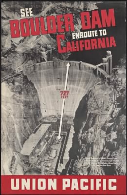 Thumbnail for Travel Posters > See Boulder Dam enroute to California