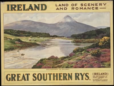 Thumbnail for Travel Posters > Ireland. Land of scenery and romance