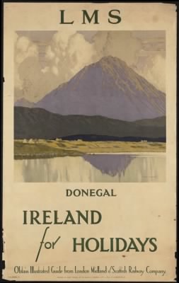 Thumbnail for Travel Posters > Ireland for the holidays. LMS Donegal