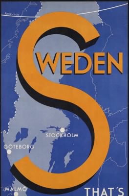 Thumbnail for Travel Posters > Sweden. That's the place